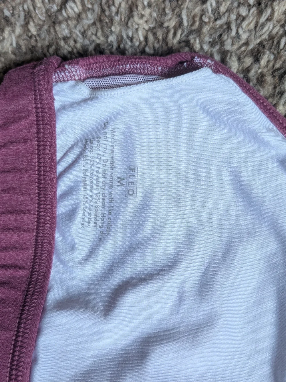 Fleo Dusty Pink High-Waist Leggings & Racerback Sports Bra Set